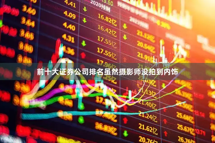 前十大证券公司排名虽然摄影师没拍到内饰