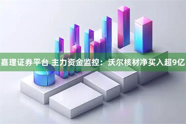 嘉理证券平台 主力资金监控：沃尔核材净买入超9亿